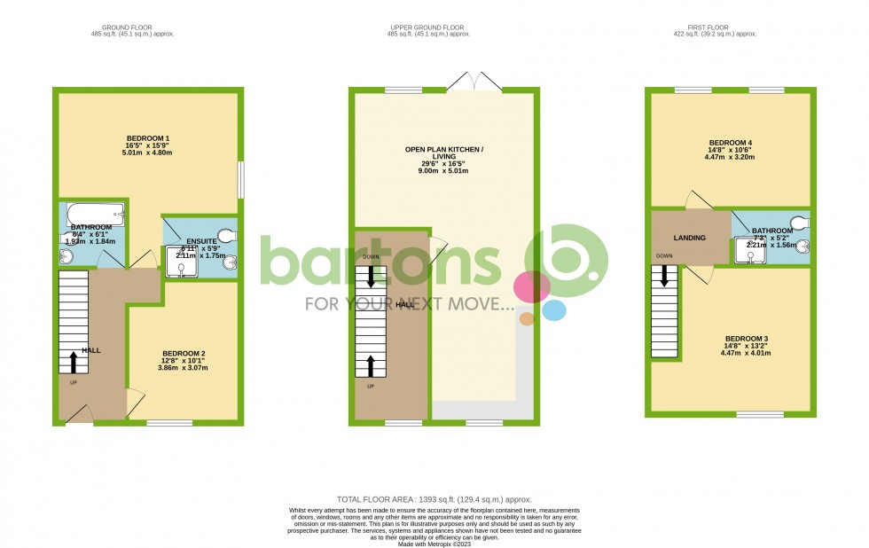 Floorplan for Dalton Lane, Dalton Parva