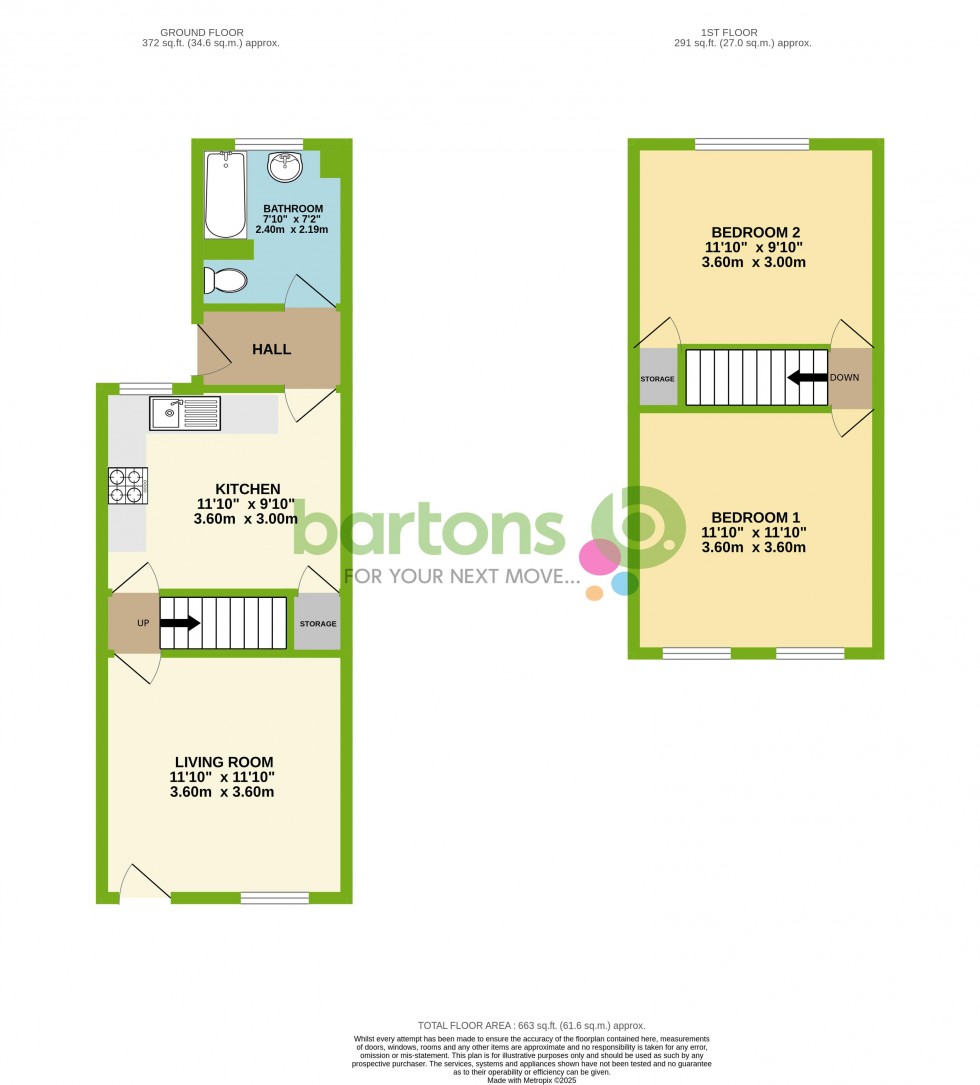 Floorplan for Herbert Street, Mexborough