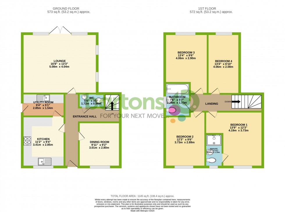 Floorplan for Church Street, Greasbrough