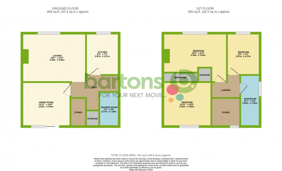 Floorplan for Magna Lane, DALTON