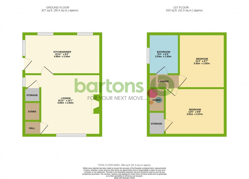 Floorplan for Alma Row, WHISTON VILLAGE