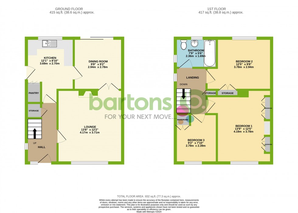 Floorplan for Far Field Road, Herringthorpe