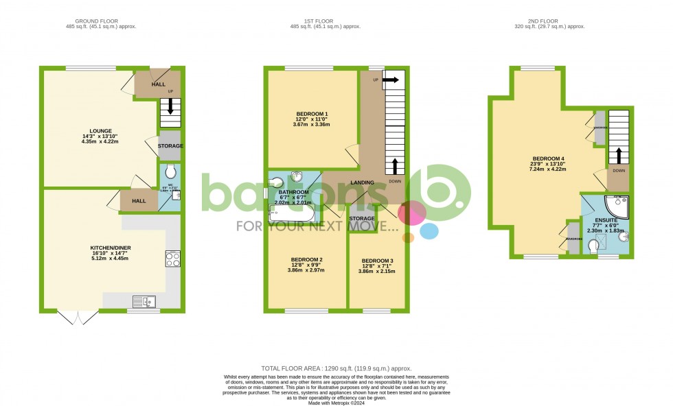 Floorplan for Domino Court, Kimberworth