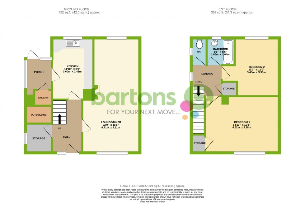 Floorplan for Lapwater Walk, Rockingham