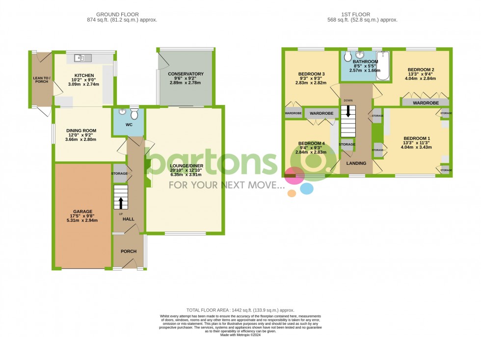 Floorplan for Doncaster Road, Thrybergh