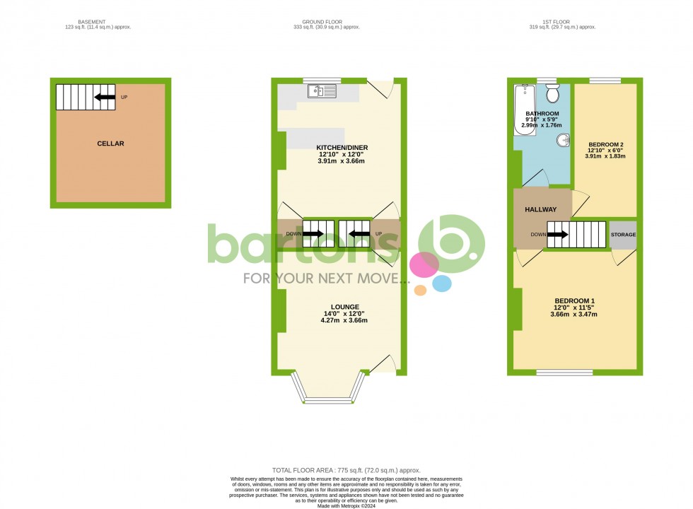 Floorplan for Eldon Road, Rotherham