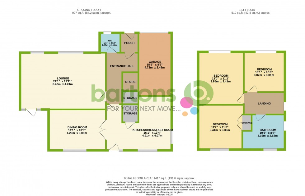 Floorplan for Boston Castle Grove, MOORGATE