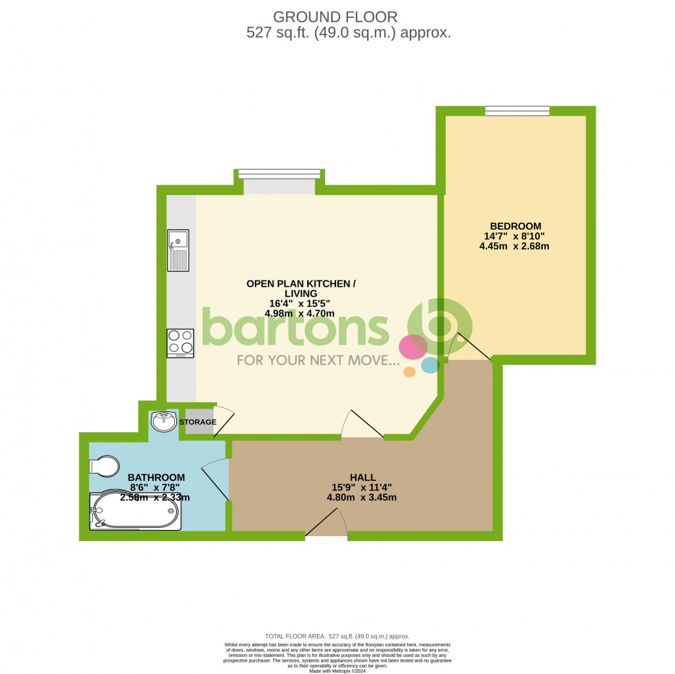 Floorplan for Amco House, Moorgate Road, Rotherham