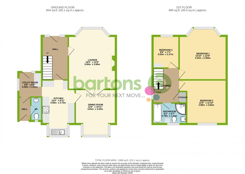 Floorplan for Athron Drive, Herringthorpe