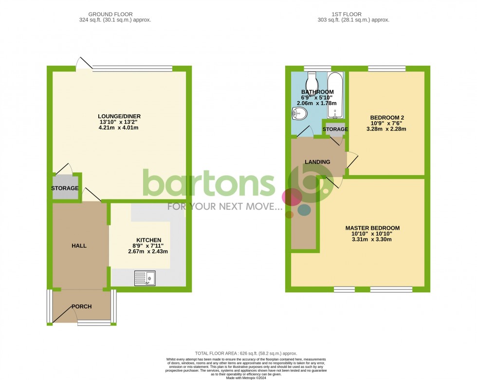 Floorplan for Sunnybank Crescent, BRINSWORTH