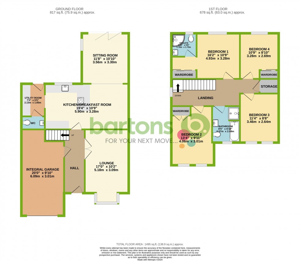 Floorplan for Waverley Walk, Rotherham