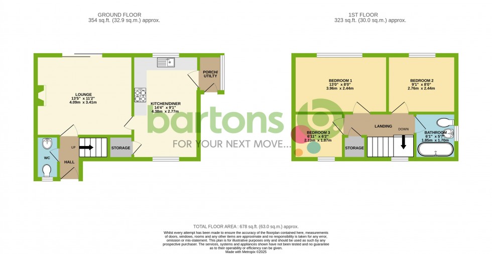 Floorplan for Fenton Croft, Kimberworth