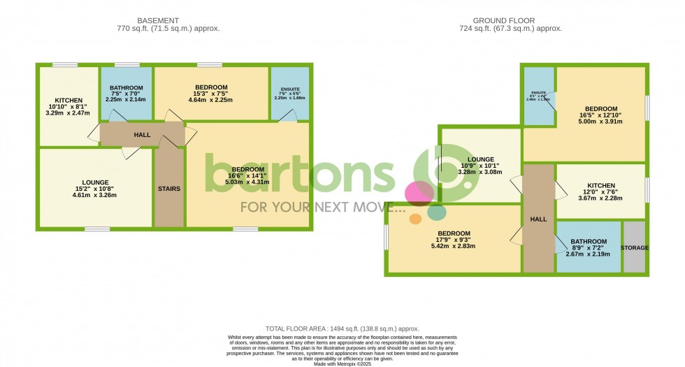 Floorplan for Milburn House, Hollings Lane, THRYBERGH