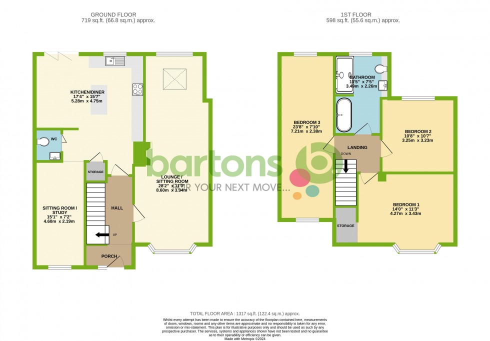 Floorplan for Black Hill Road, Brecks