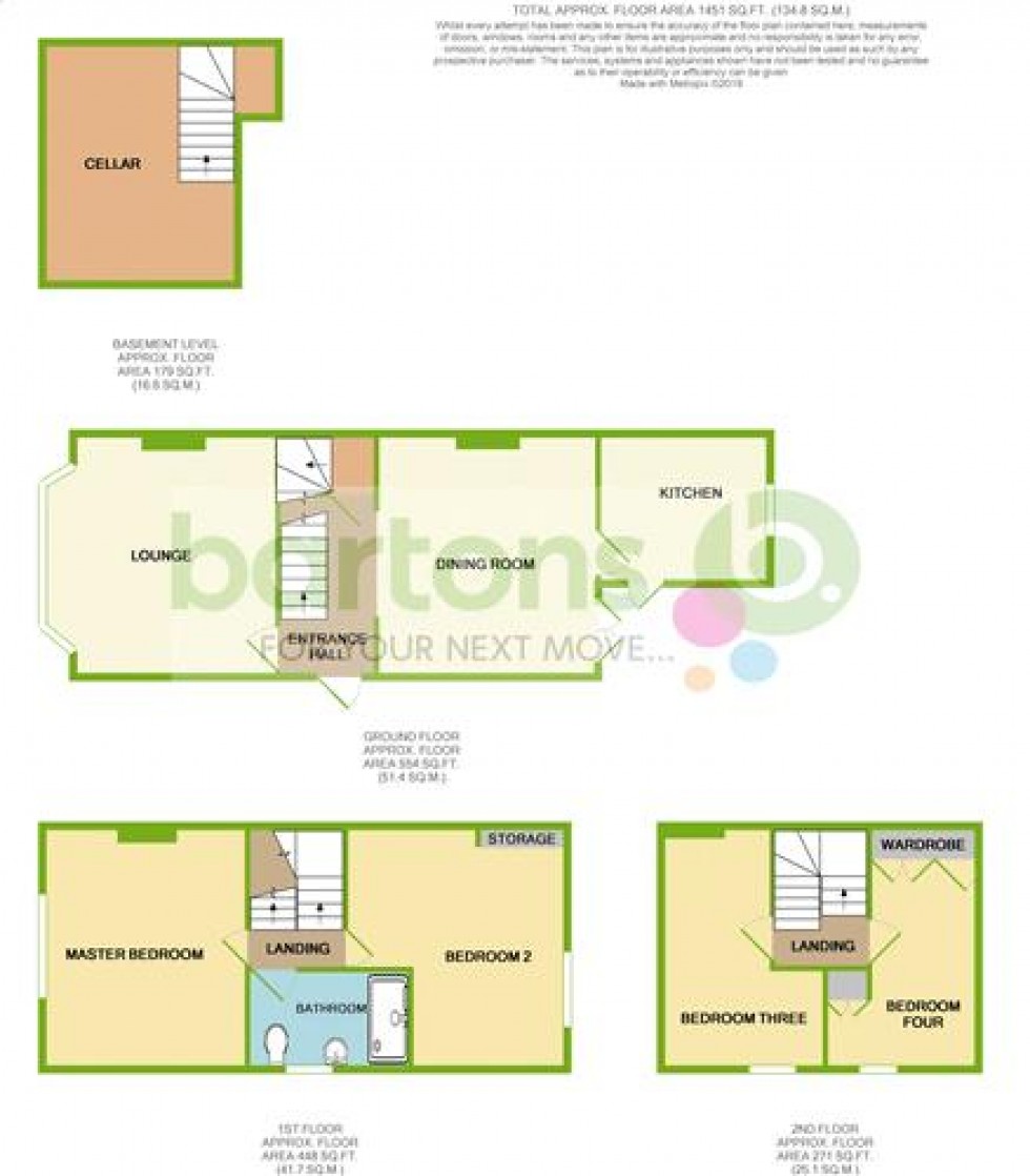 Floorplan for Broom Grove, Broom